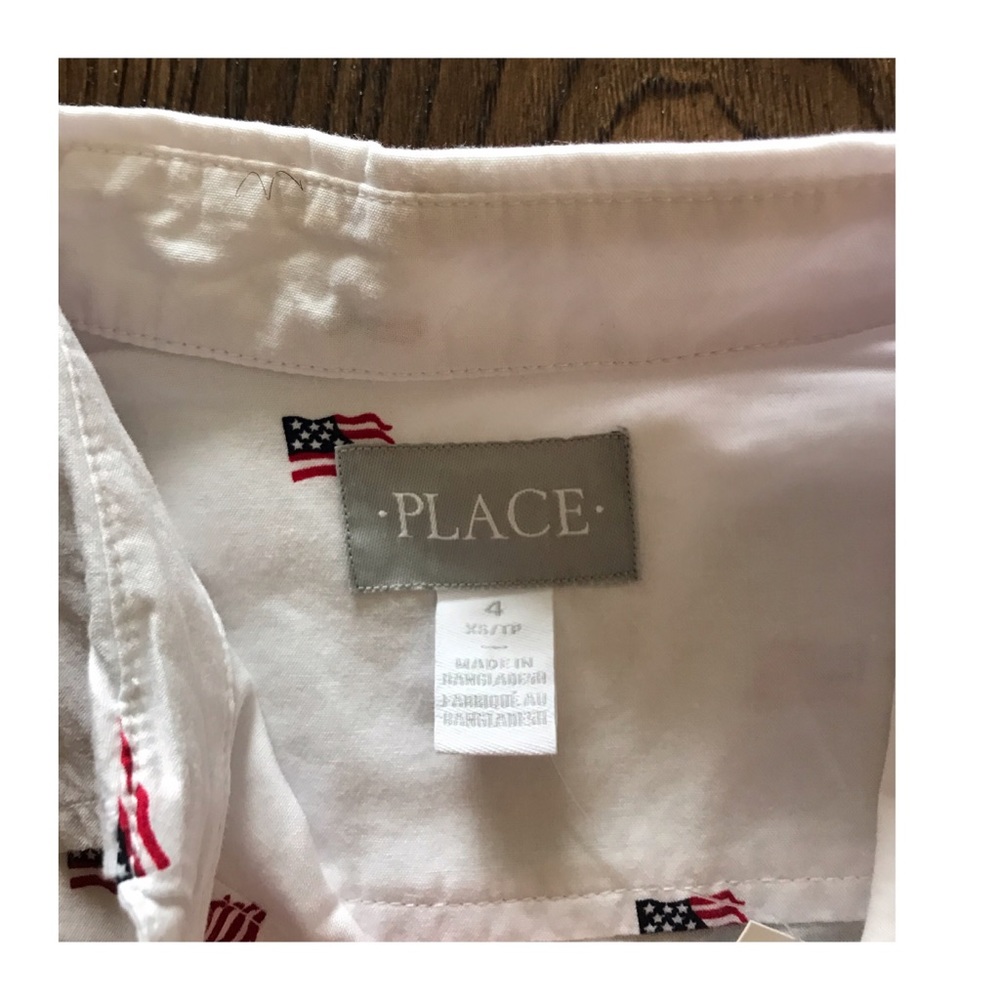 CHILDREN’S PLACE BOYS BUTTON UP SHIRT SIZE… - Picture 5 of 6